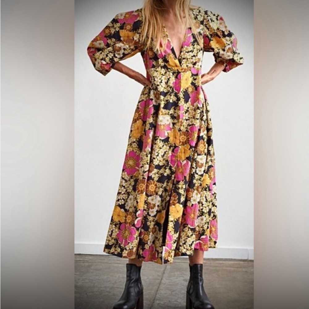 Free People Lydia floral dress